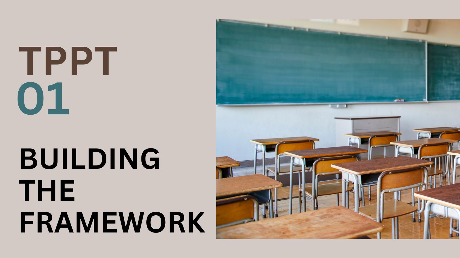 TPPT01 Building the Framework title image